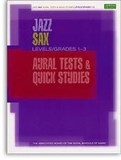 Oxford University Press ABRSM: Jazz Sax Aural Tests And Quick Studies Levels/Grades 1-3