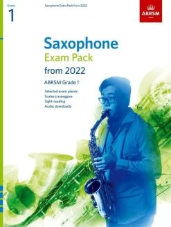 Oxford University Press ABRSM Saxophone Exam Pack Grade 1 From 2022