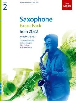 Oxford University Press ABRSM Saxophone Exam Pack Grade 2 From 2022