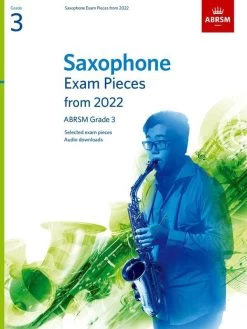 Oxford University Press ABRSM Saxophone Exam Pieces Grade 3 From 2022