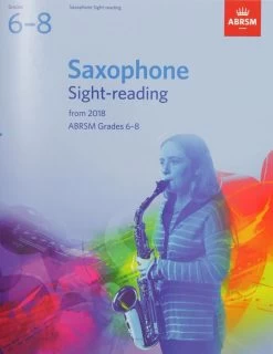 Oxford University Press ABRSM Saxophone Sight-Reading Tests Grades 6-8