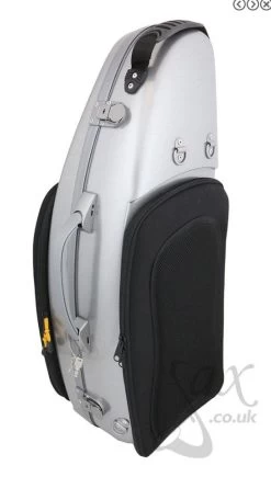 SoundPost Ltd BAM La Defense Hightech Alto Saxophone Case - With Pocket -Saxophone Store bam la defense hightech alto saxophone case with pocket 766174