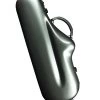 Barnes & Mullins Champion Polycarbonate Shaped Case - Alto Saxophone - Black Grid -Saxophone Store champion polycarbonate shaped case alto saxophone black grid 739932