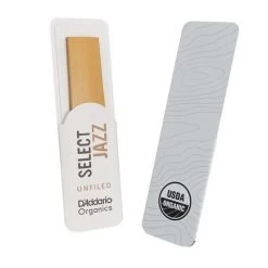 Daddario D'Addario Organic Select Jazz - Soprano Saxophone Reed - Single -Saxophone Store daddario organic select jazz soprano saxophone reed single 498402