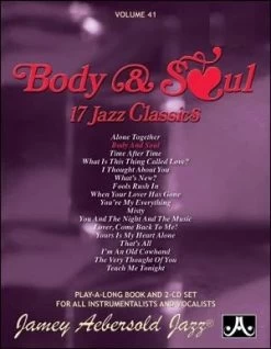 FABER MUSIC DISTRIBUTION LTD Jamey Aebersold Volume 041: Body & Soul