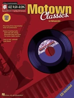 Hal Leonard Jazz Play Along Volume 107: Motown Classics: 10 Popular Hits