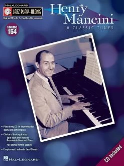 Hal Leonard Jazz Play Along Volume 154 - Henry Mancini - 10 Classic Tunes