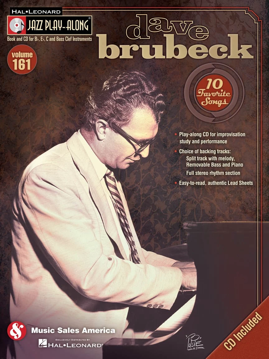 Hal Leonard Jazz Play Along Volume 161:Dave Brubeck - 10 Favourite Songs 3 Hal Leonard Jazz Play Along Volume 161:Dave Brubeck - 10 Favourite Songs