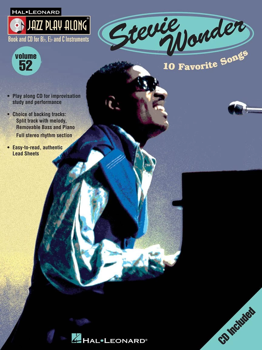 Hal Leonard Jazz Play Along Volume 52: Stevie Wonder 3 Hal Leonard Jazz Play Along Volume 52: Stevie Wonder
