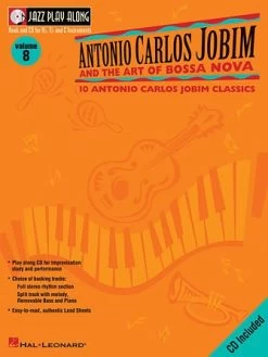 Hal Leonard Jazz Play Along Volume 8: 10 Antonio Carlos Jobim Classics