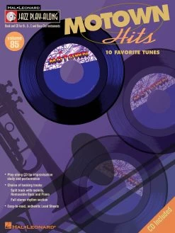Hal Leonard Jazz Play Along Volume 85: Motown Hits: 10 Favorite Tunes