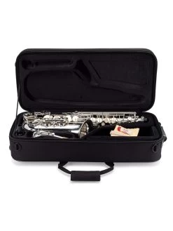 Jean-Paul Jean Paul USA AS-400S Alto Saxophone - Silver Plated -Saxophone Store jean paul usa as 400s alto saxophone silver plated 257063