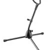 Barnes & Mullins K & M 14300 Single Sax Stand For Alto Or Tenor -Saxophone Store k m 14300 single sax stand for alto or tenor 702864