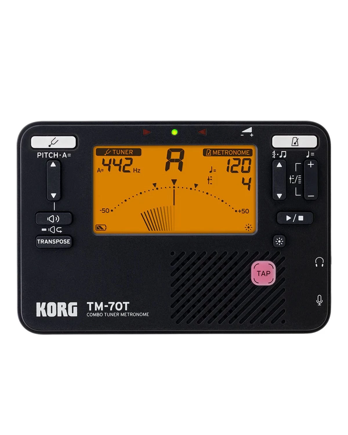 Korg Korg TM-70T Tuner/Metronome 3 Korg Korg TM-70T Tuner/Metronome