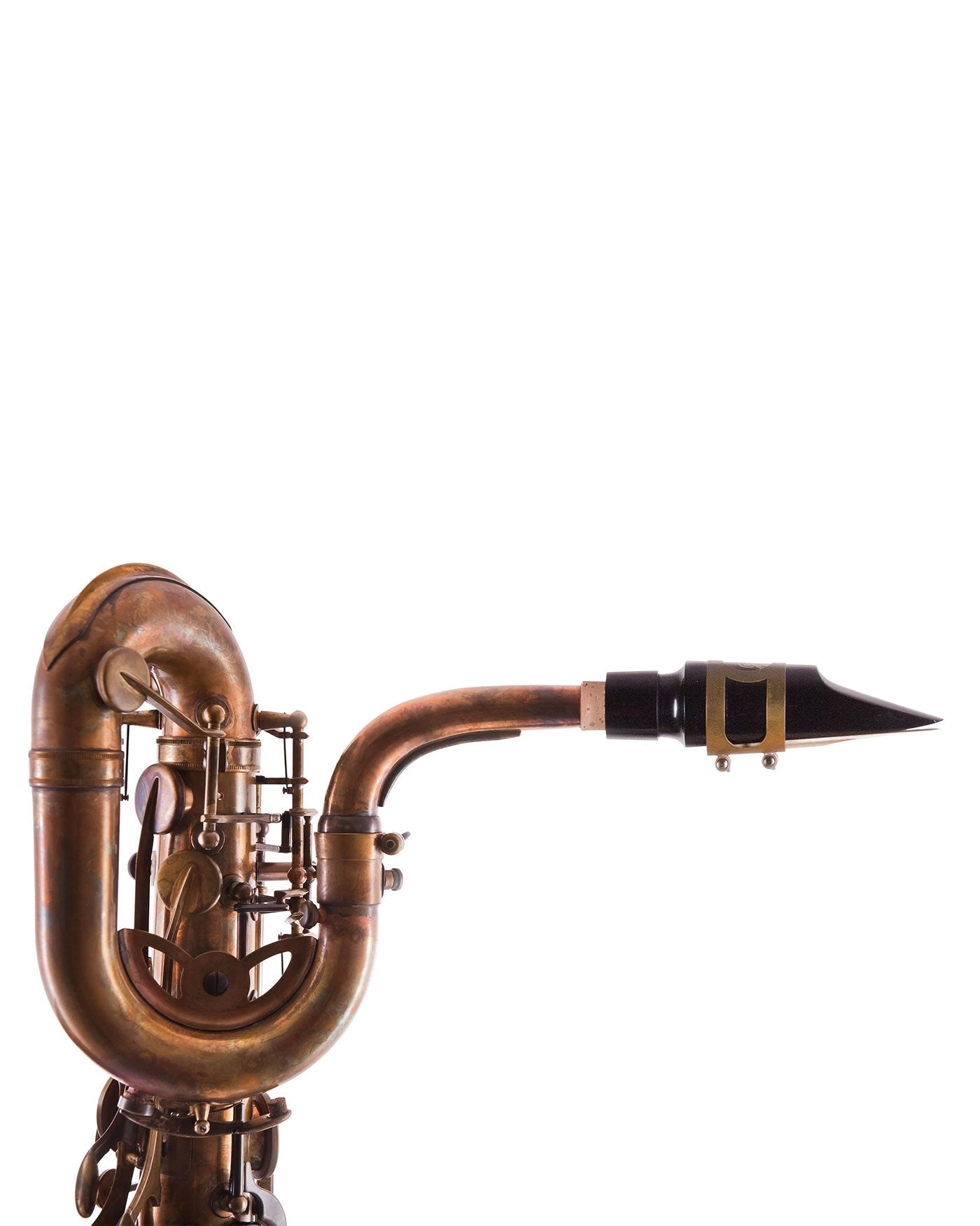 Conn-Selmer Leblanc LBS711AB Premiere Baritone Saxophone - Aged Brass 5 Conn-Selmer Leblanc LBS711AB Premiere Baritone Saxophone - Aged Brass - Image 3