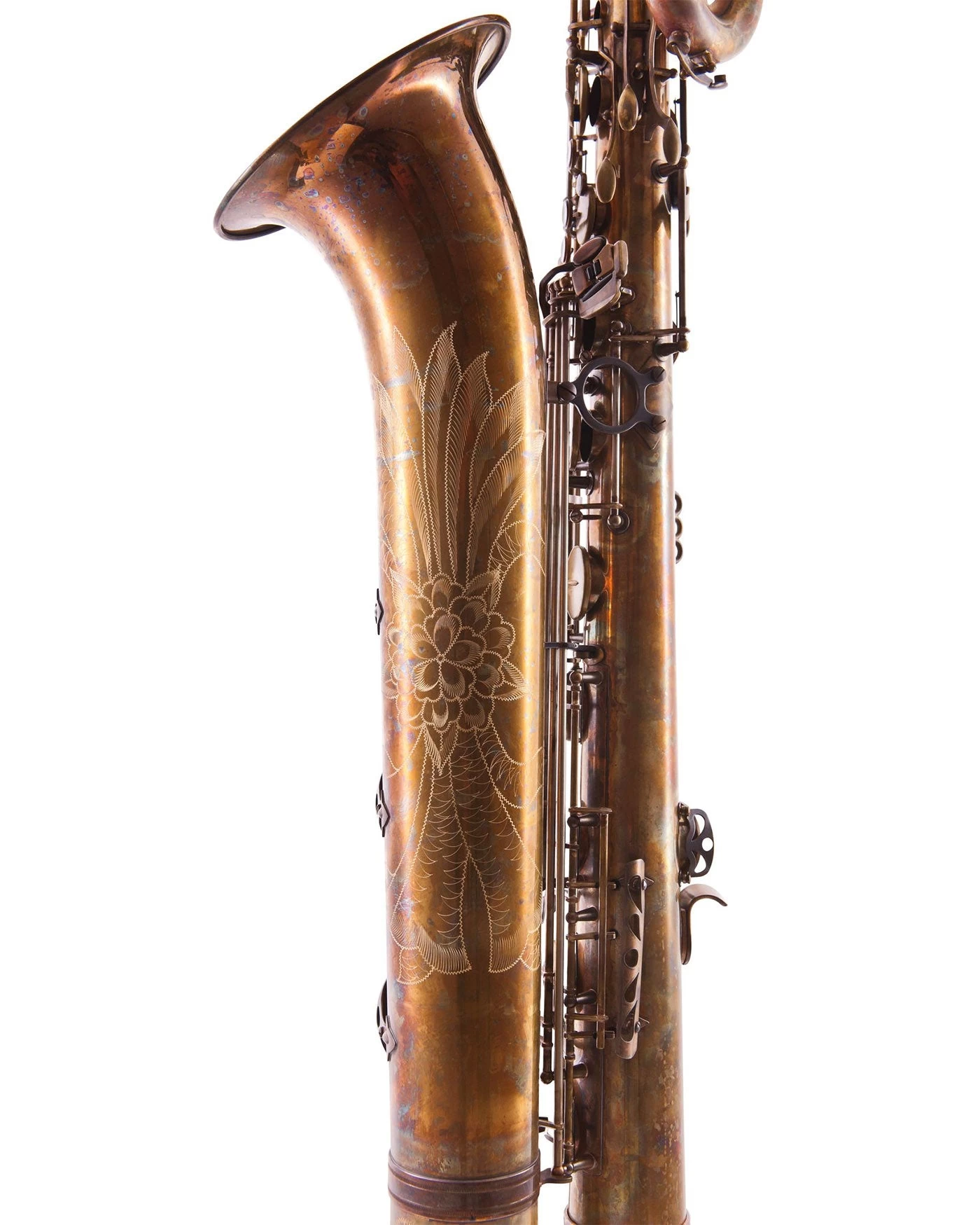 Conn-Selmer Leblanc LBS711AB Premiere Baritone Saxophone - Aged Brass 4 Conn-Selmer Leblanc LBS711AB Premiere Baritone Saxophone - Aged Brass - Image 2