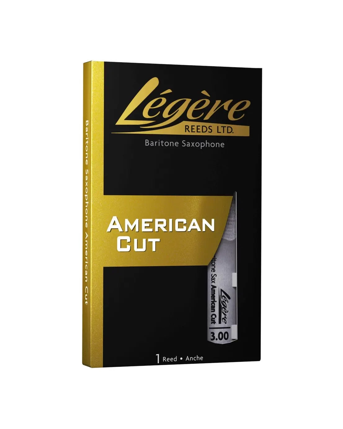 Barnes & Mullins Legere American Cut Synthetic Reed - Baritone Saxophone 3 Barnes & Mullins Legere American Cut Synthetic Reed - Baritone Saxophone