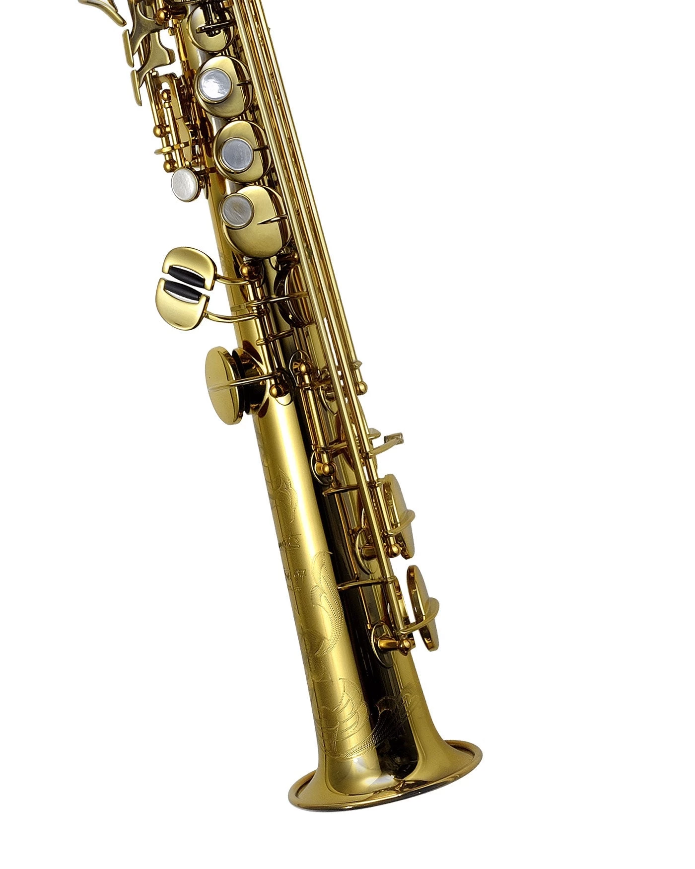 P.Mauriat P Mauriat Master 97 Straight Soprano Sax - Gold Lacquer 5 P.Mauriat P Mauriat Master 97 Straight Soprano Sax - Gold Lacquer - Image 3