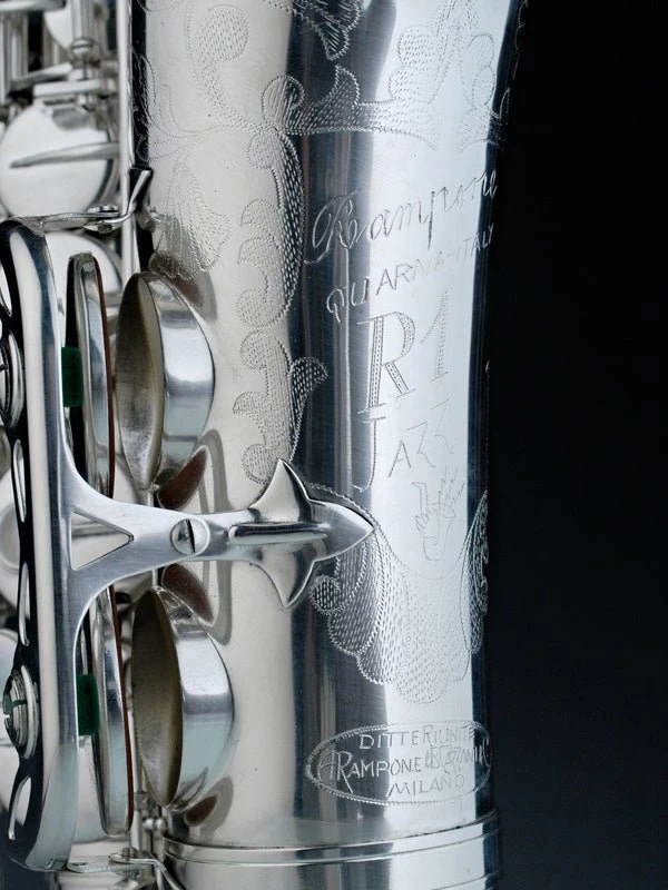 Rampone & Cazzani Rampone & Cazzani R1 Jazz Alto Saxophone - Solid Silver 8 Rampone & Cazzani Rampone & Cazzani R1 Jazz Alto Saxophone - Solid Silver - Image 6