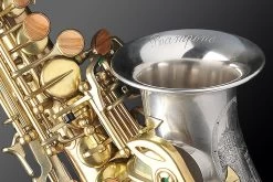 Rampone & Cazzani Rampone & Cazzani R1 Jazz Curved Soprano Saxophone - Two Voices - Solid Silver/Bronze -Saxophone Store rampone cazzani r1 jazz curved soprano saxophone two voices solid silverbronze 372874