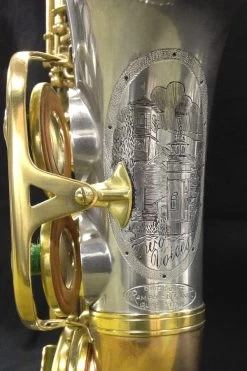 Rampone & Cazzani Rampone & Cazzani R1 Jazz Curved Soprano Saxophone - Two Voices - Solid Silver/Bronze -Saxophone Store rampone cazzani r1 jazz curved soprano saxophone two voices solid silverbronze 534196