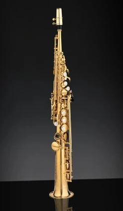 Rampone & Cazzani Rampone & Cazzani R1 Jazz Straight Soprano Saxophone - Gold Plated