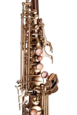 Rampone & Cazzani Rampone & Cazzani R1 Jazz Straight Soprano Saxophone - Two Voices - Silver / Brass -Saxophone Store rampone cazzani r1 jazz straight soprano saxophone two voices silver brass 957712