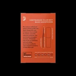 Daddario Rico By D'Addario - Bass Saxophone Reeds - Box Of 10 -Saxophone Store rico by daddario bass saxophone reeds box of 10 733919