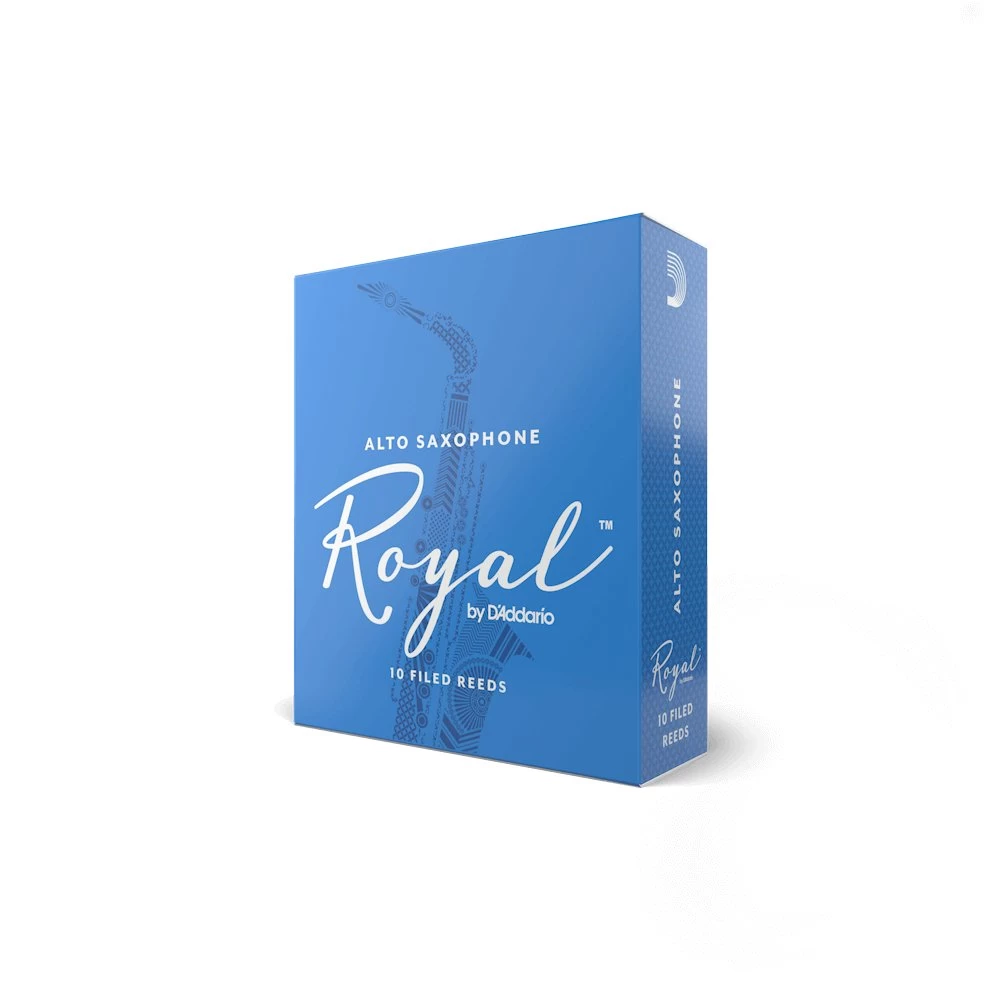 Daddario Royal By D'Addario - Alto Saxophone Reeds - Box Of 10 3 Daddario Royal By D'Addario - Alto Saxophone Reeds - Box Of 10