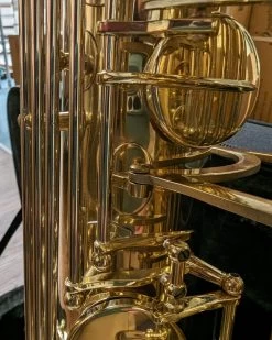 Jinbao Sakkusu Bass Saxophone - B-stock -Saxophone Store sakkusu bass saxophone b stock 153605