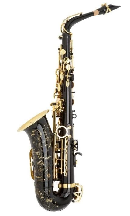 Selmer Paris Selmer Paris SA80 Series II Alto Saxophone - Jubilee - Black Lacquer 4 Selmer Paris Selmer Paris SA80 Series II Alto Saxophone - Jubilee - Black Lacquer - Image 2