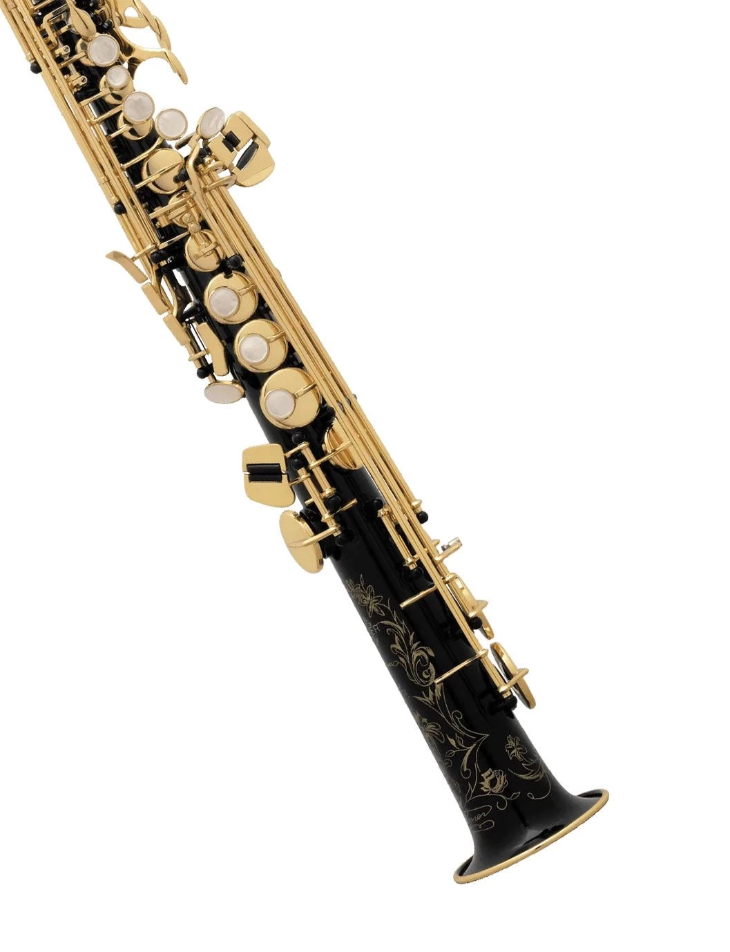 Selmer Paris Selmer Paris SA80 Series II Soprano Saxophone - Jubilee - Black Lacquer 4 Selmer Paris Selmer Paris SA80 Series II Soprano Saxophone - Jubilee - Black Lacquer - Image 2