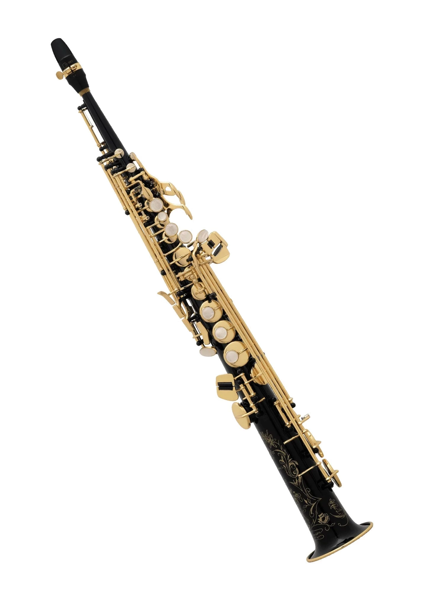 Selmer Paris Selmer Paris SA80 Series II Soprano Saxophone - Jubilee - Black Lacquer 3 Selmer Paris Selmer Paris SA80 Series II Soprano Saxophone - Jubilee - Black Lacquer