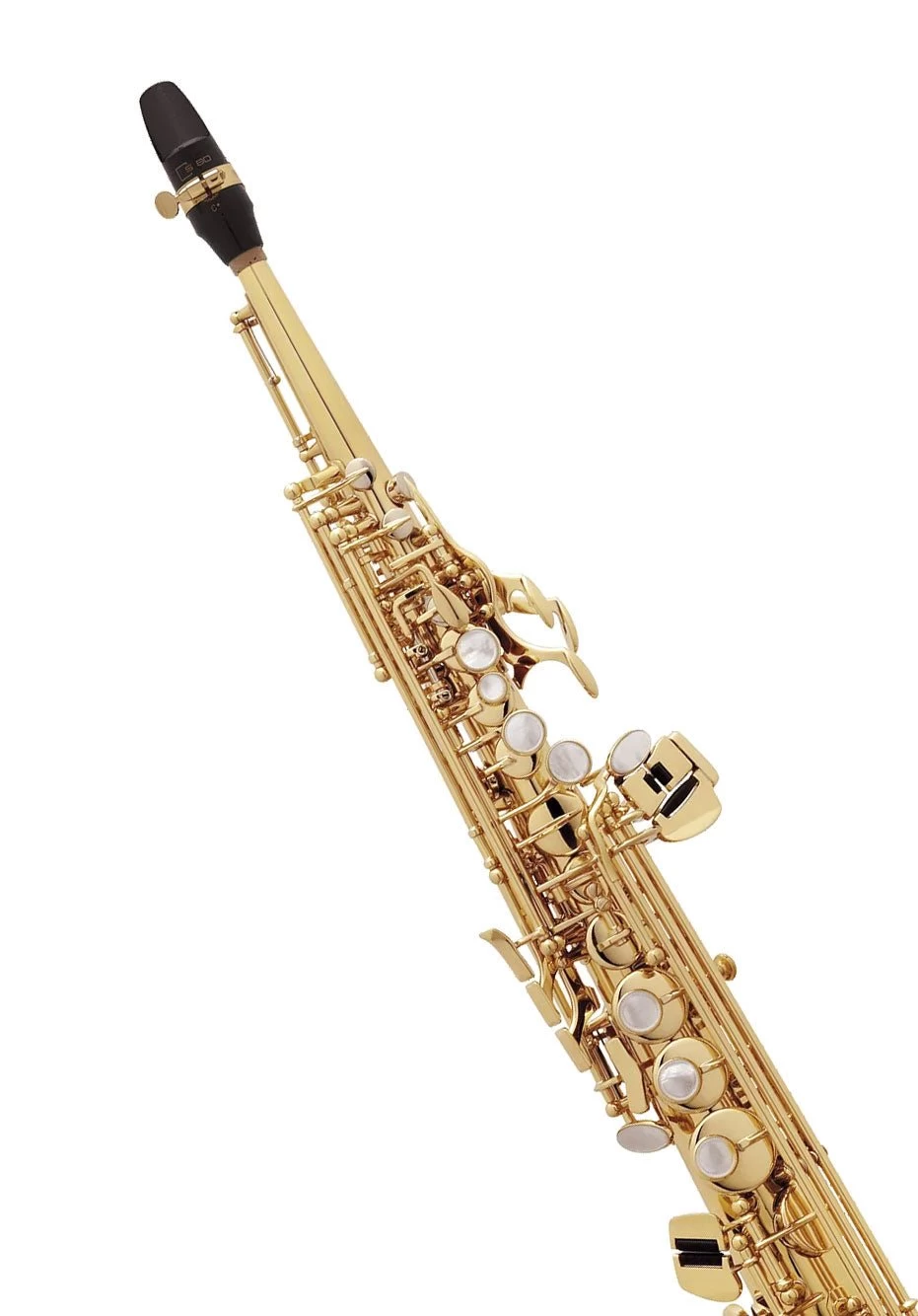 Selmer Paris Selmer Paris SA80 Series II Soprano Saxophone - Jubilee - Gold Lacquer 4 Selmer Paris Selmer Paris SA80 Series II Soprano Saxophone - Jubilee - Gold Lacquer - Image 2