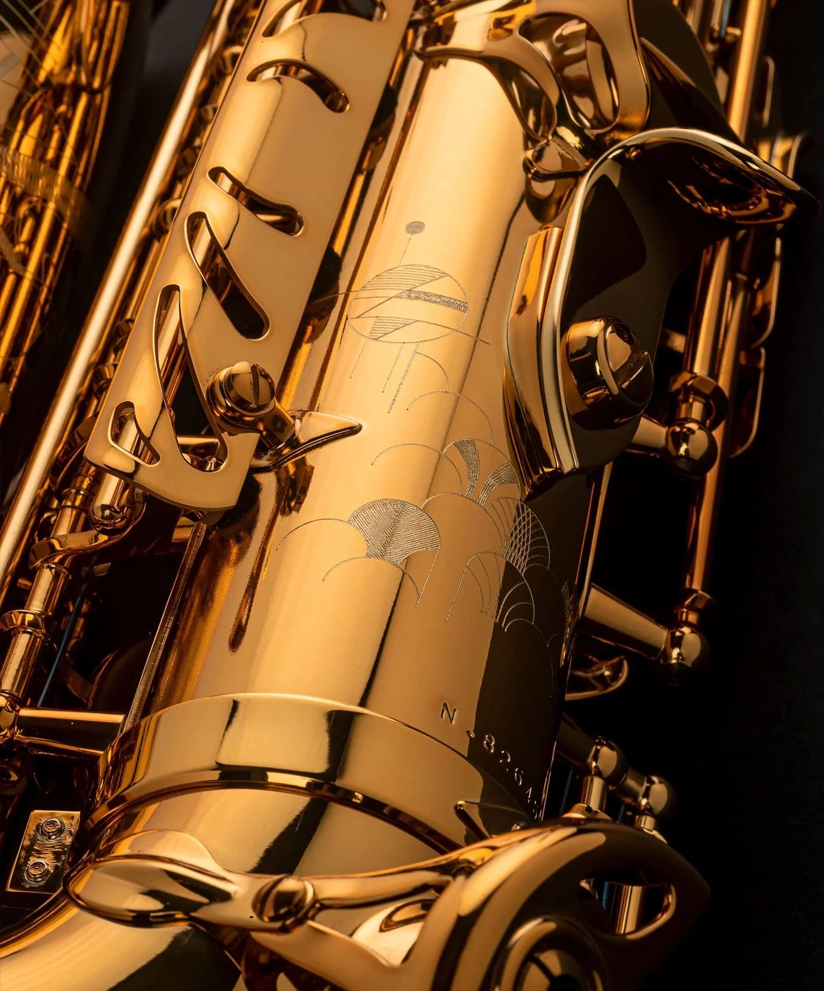 Selmer Paris Selmer Paris Signature Alto Saxophone - Gold Lacquer 6 Selmer Paris Selmer Paris Signature Alto Saxophone - Gold Lacquer - Image 4