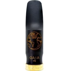 Theo Wanne Theo Wanne GAIA 4 Hard Rubber Mouthpiece - Alto Saxophone