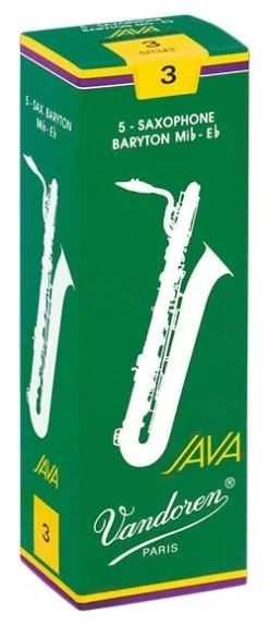 Barnes & Mullins Vandoren Java - Baritone Saxophone Reeds - Box Of 5