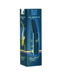 Barnes & Mullins Vandoren Jumbo Java Ebonite - Alto Saxophone Mouthpiece - A28 Blue Edition -Saxophone Store vandoren jumbo java ebonite alto saxophone mouthpiece a28 blue edition 967243