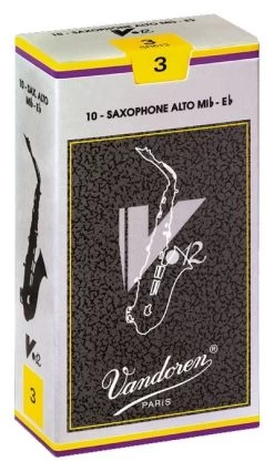 Barnes & Mullins Vandoren V12 - Alto Saxophone Reeds - Box Of 10