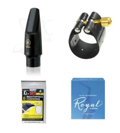 Sax Yamaha Beginner Alto Saxophone Mouthpiece Set Up