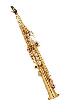 Yamaha Yamaha Custom YSS-82ZR - Curved Neck Soprano Saxophone - Gold Lacquered