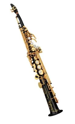 Yamaha Yamaha Custom YSS-82ZRB - Curved Neck Soprano Saxophone - Black Lacquer