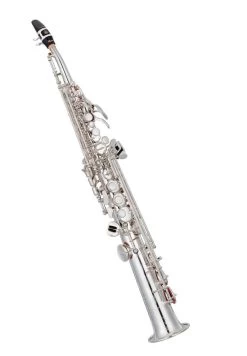 Yamaha Yamaha Custom YSS-82ZRS - Curved Neck Soprano Saxophone Silver Plated