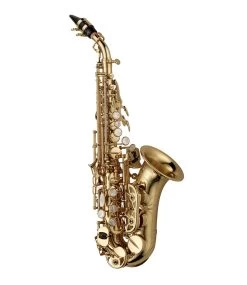 Barnes & Mullins Yanagisawa SCWO10 Curved Soprano Saxophone - Gold Lacquer