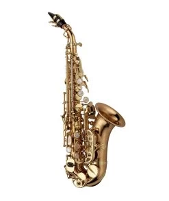 Barnes & Mullins Yanagisawa SCWO20U Curved Soprano Saxophone - Unlacquered Bronze