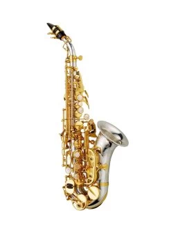 Barnes & Mullins Yanagisawa SCWO37 Curved Soprano Saxophone - Solid Silver